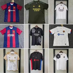 Real Madrid Barcelona jersey football uniform (40 style) -1250  